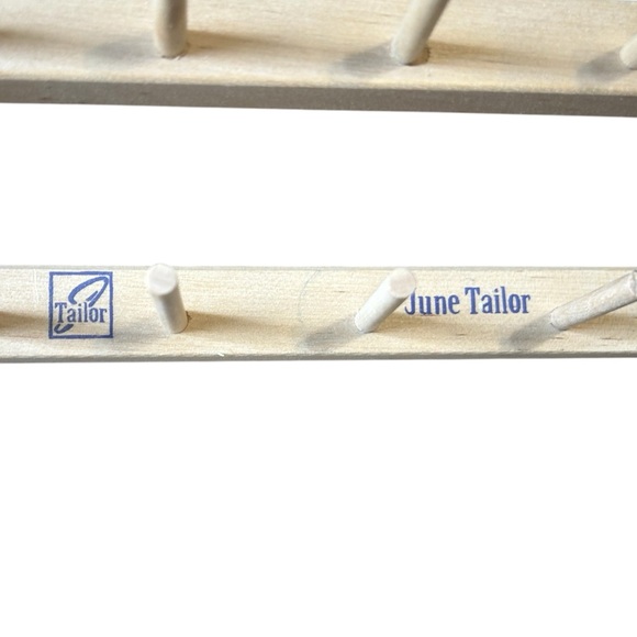 June Tailor Wooden Thread Rack 60 Spool Sewing Organizer Holder - Picture 3 of 5